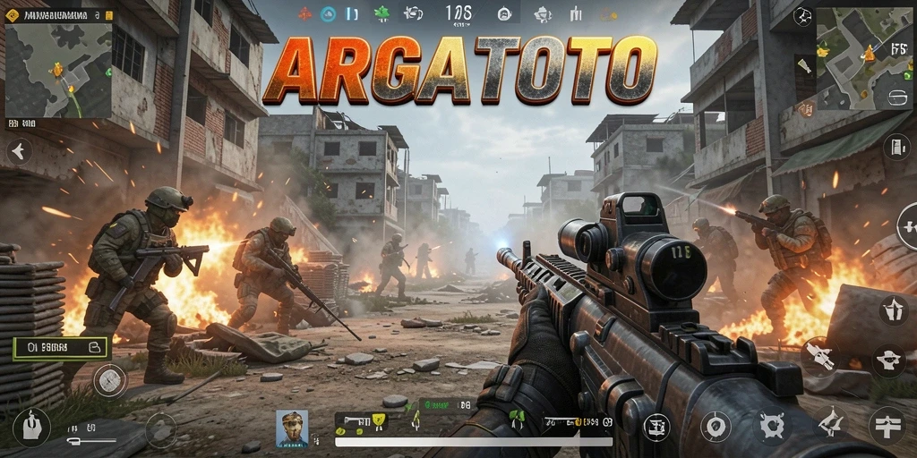 Gameplay ARGATOTO menegangkan dengan grafis yang menawan.