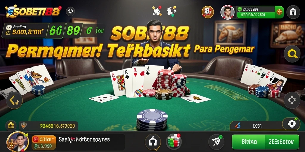 Gameplay menarik SOBET88 yang seru dan kompetitif dalam Poker.