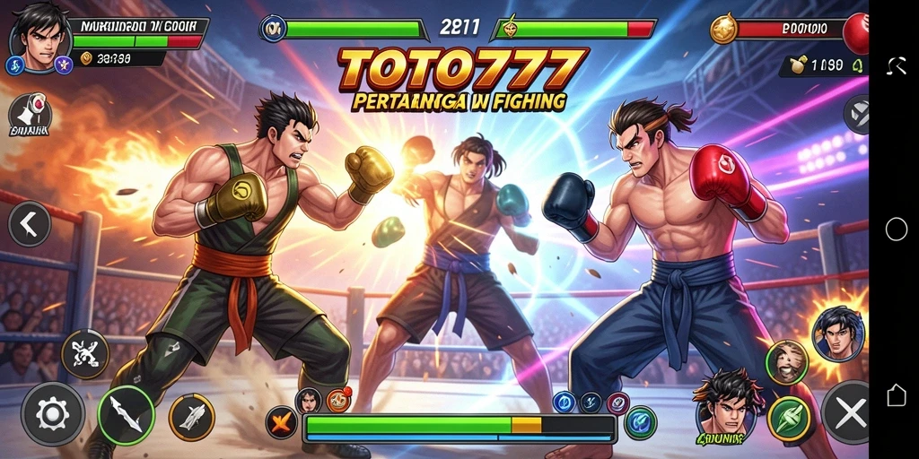 Tampilan gameplay yang mendebarkan dan karakter-karakter unik
