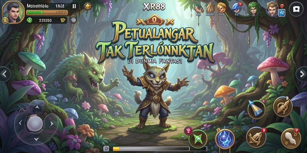 Tangkapan layar gameplay XR88 yang menampilkan aksi petualangan seru.